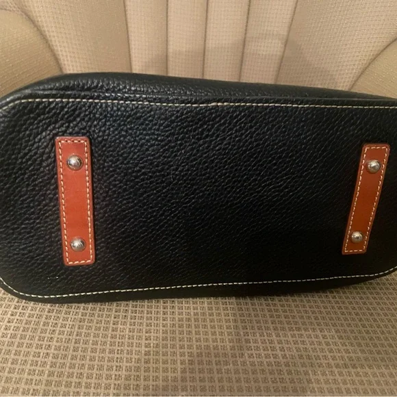 Dooney & Bourke Pebbled Leather Tote/Shoulder Bag - Picture 8 of 11
